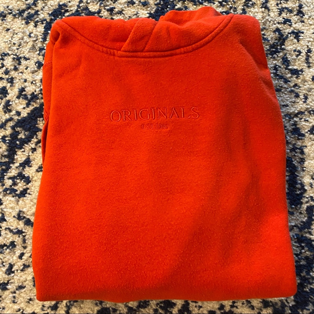Jack & Jones Originals Drop Shoulder Hoodie With Brand Embroidery
